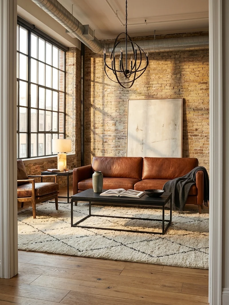 Couchtisch aus Mango Massivholz und Metall, Quadratisch, Natürliche Holzmaserung, Moderner Stil