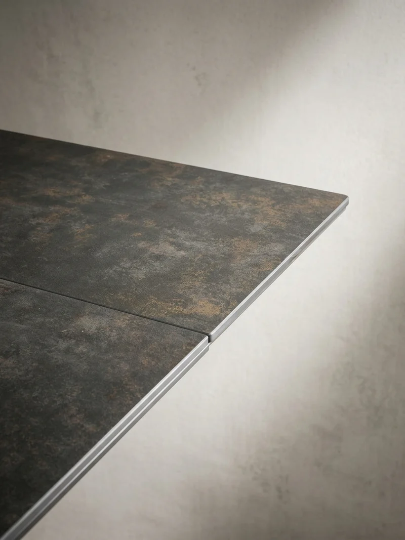 Esstisch Ausziehbar Keramik Glas Marmoroptik Groß