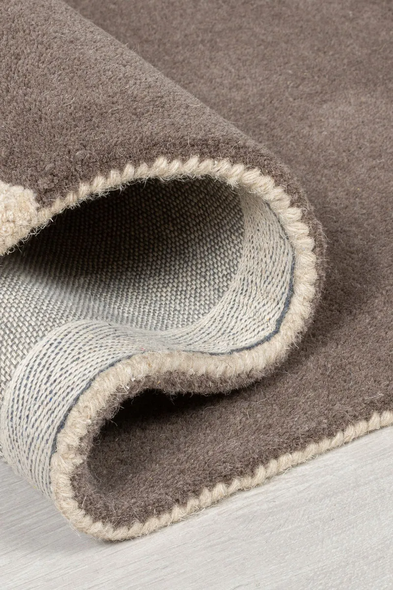 Wollteppich Abstrakt-Design · 100 % Wolle · 8 mm Kurzflor