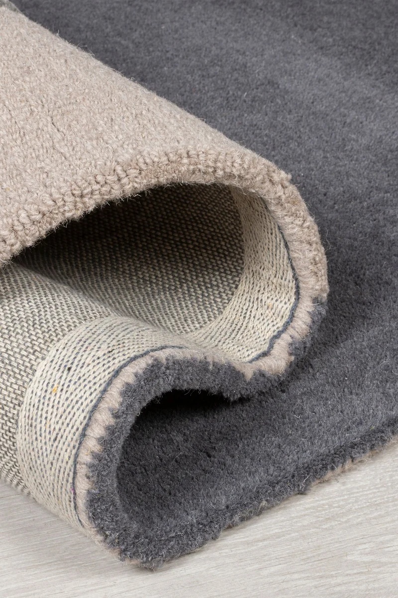 Wollteppich Abstrakt-Design · 100 % Wolle · 8 mm Kurzflor