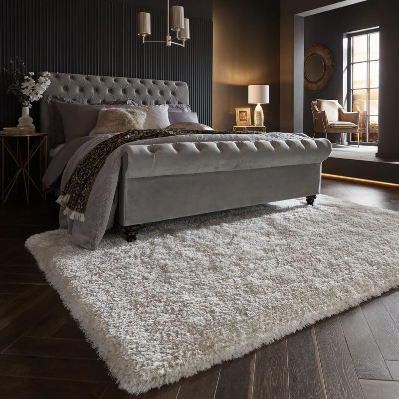 Teppich Hochflor Modern-Design, superweich