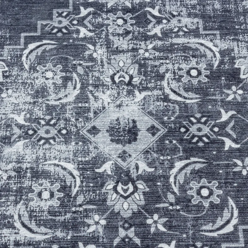 Flachgewebe-Teppich Orientalisch – Waschbar | Maschinenwaschbar bei 30°C