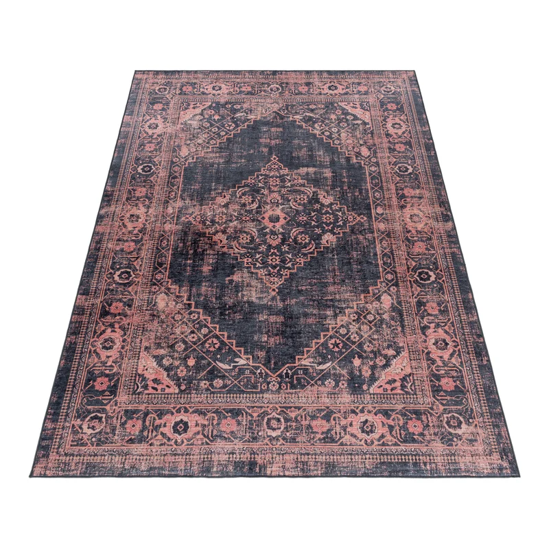Flachgewebe-Teppich Orientalisch – Waschbar | Maschinenwaschbar bei 30°C