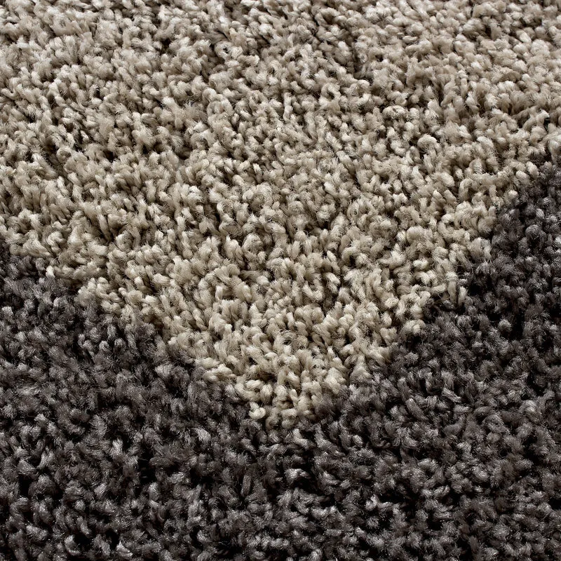 Shaggy Hochflor-Teppich Bordüre – Waschbar & Flauschig | 3,00 cm Florhöhe für Barfußkomfort