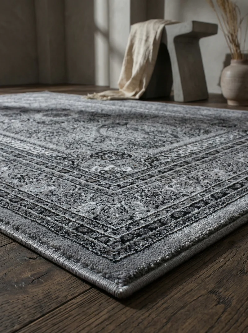 Kurzflor-Teppich Orient – Waschbar & Strapazierfähig | Dicht Gewebt in Premiumqualität