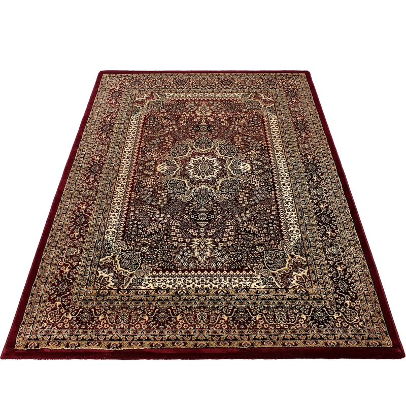 Kurzflor-Teppich Orient – Waschbar & Strapazierfähig | Dicht Gewebt in Premiumqualität