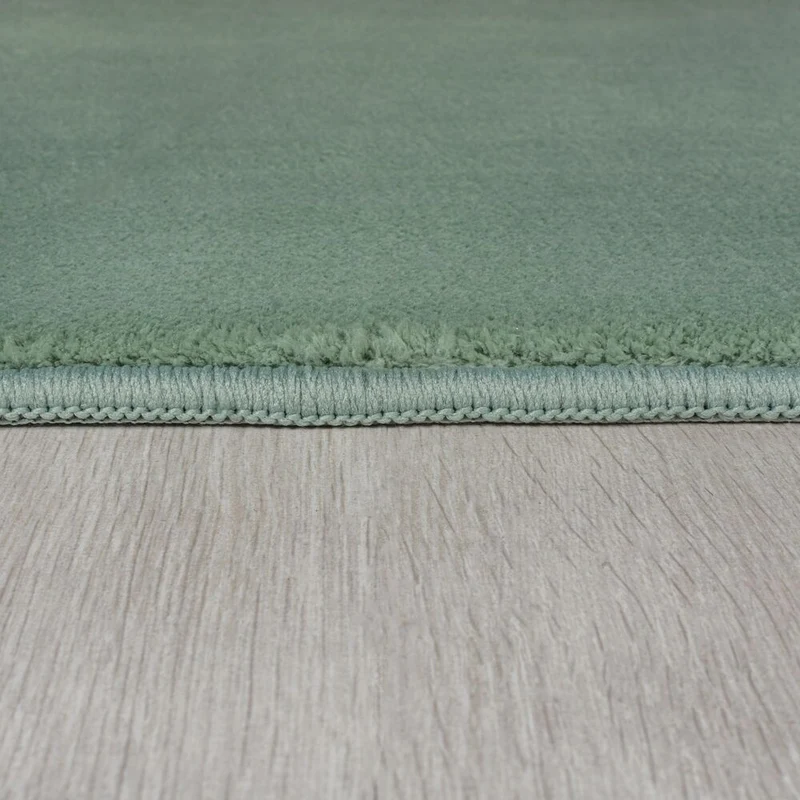 Teppich weiche Uni-Struktur · 100 % Polyester · 15 mm Mittelflor