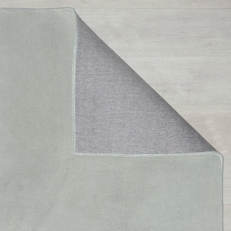 Teppich weiche Uni-Struktur · 100 % Polyester · 15 mm Mittelflor