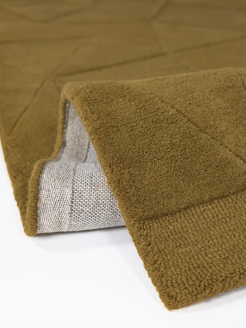 Wollteppich Scherbenrelief · 100 % Wolle · 10 mm Kurzflor