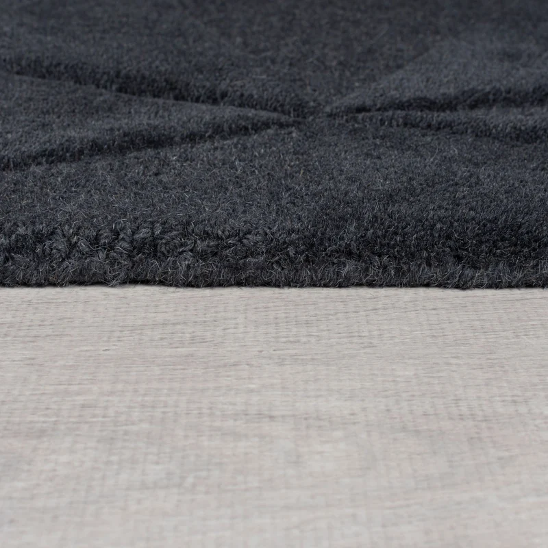 Wollteppich Scherbenrelief · 100 % Wolle · 10 mm Kurzflor