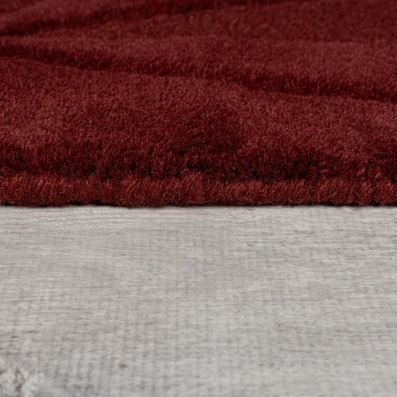 Wollteppich Scherbenrelief · 100 % Wolle · 10 mm Kurzflor
