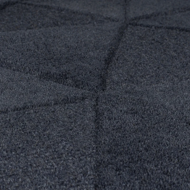 Wollteppich Scherbenrelief · 100 % Wolle · 10 mm Kurzflor