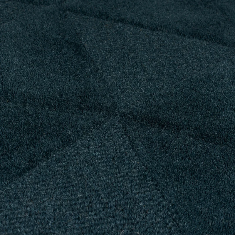 Wollteppich Scherbenrelief · 100 % Wolle · 10 mm Kurzflor