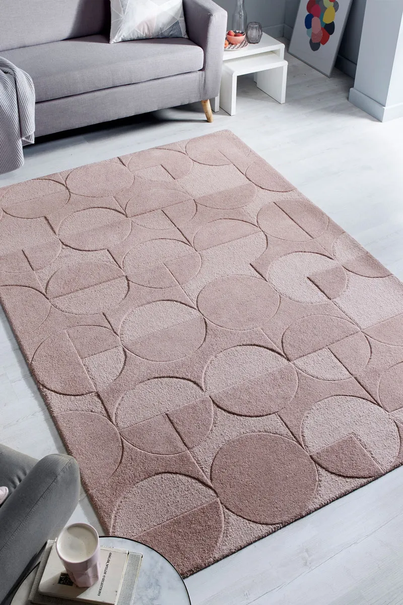 Wollteppich Geometrisches-Design, naturfarben NOAH