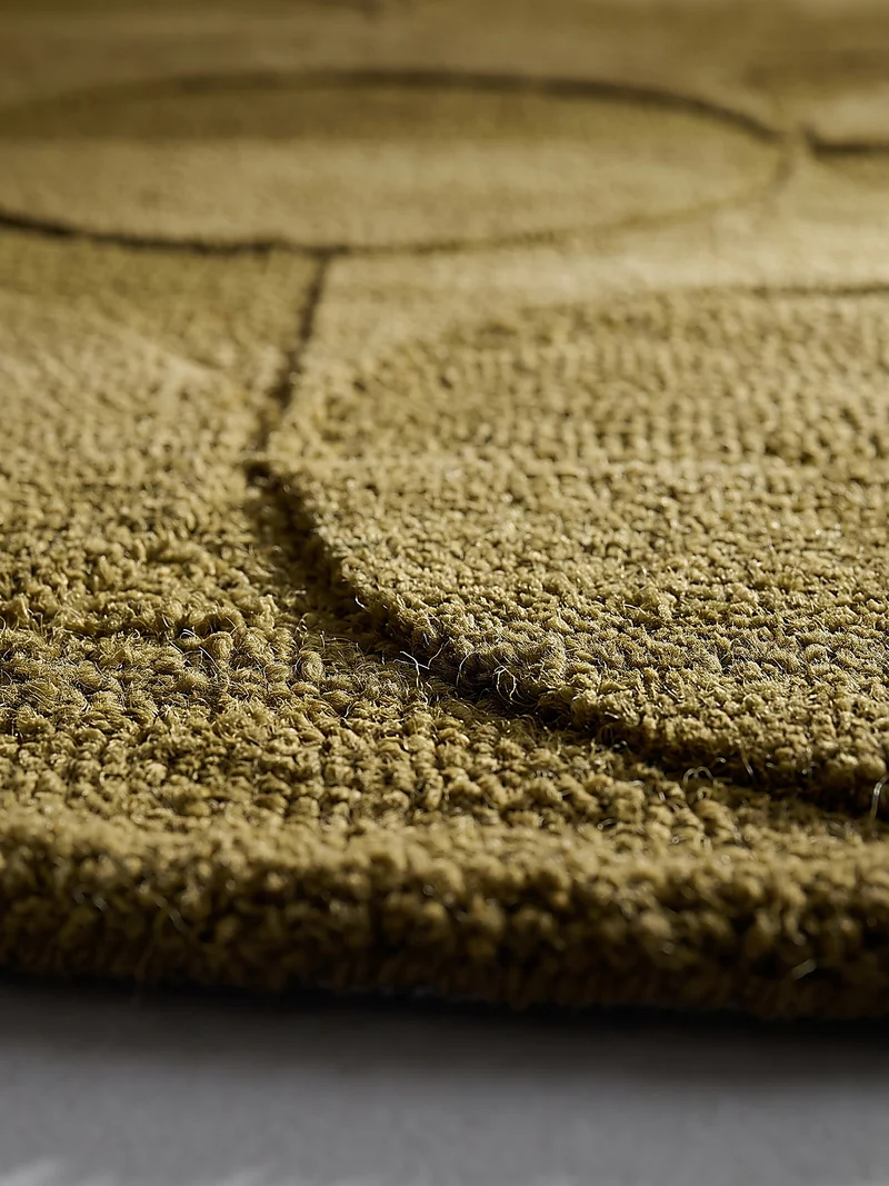 Wollteppich Geometrisches-Design, naturfarben NOAH