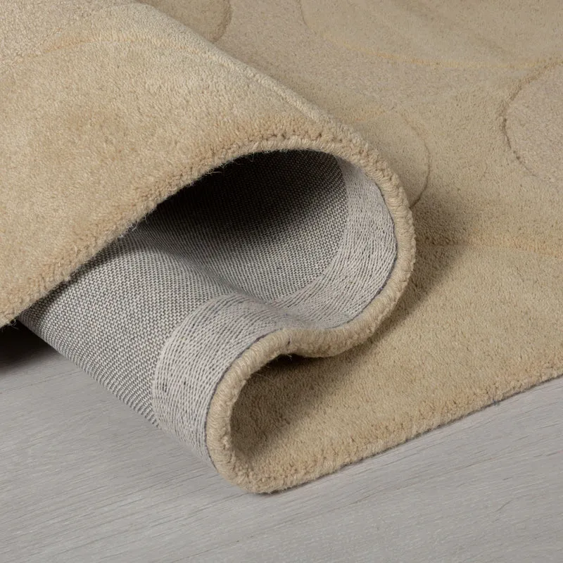 Wollteppich Geometrisches-Design, naturfarben NOAH