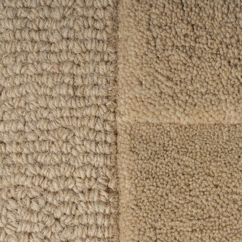 Wollteppich Geometrisches-Design, naturfarben NOAH