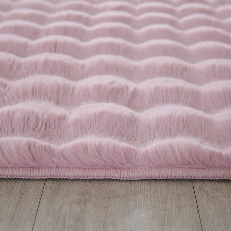 Hochflor-Teppich Einfarbig – Waschbar & Weich | Maschinenwaschbar bei 30°C