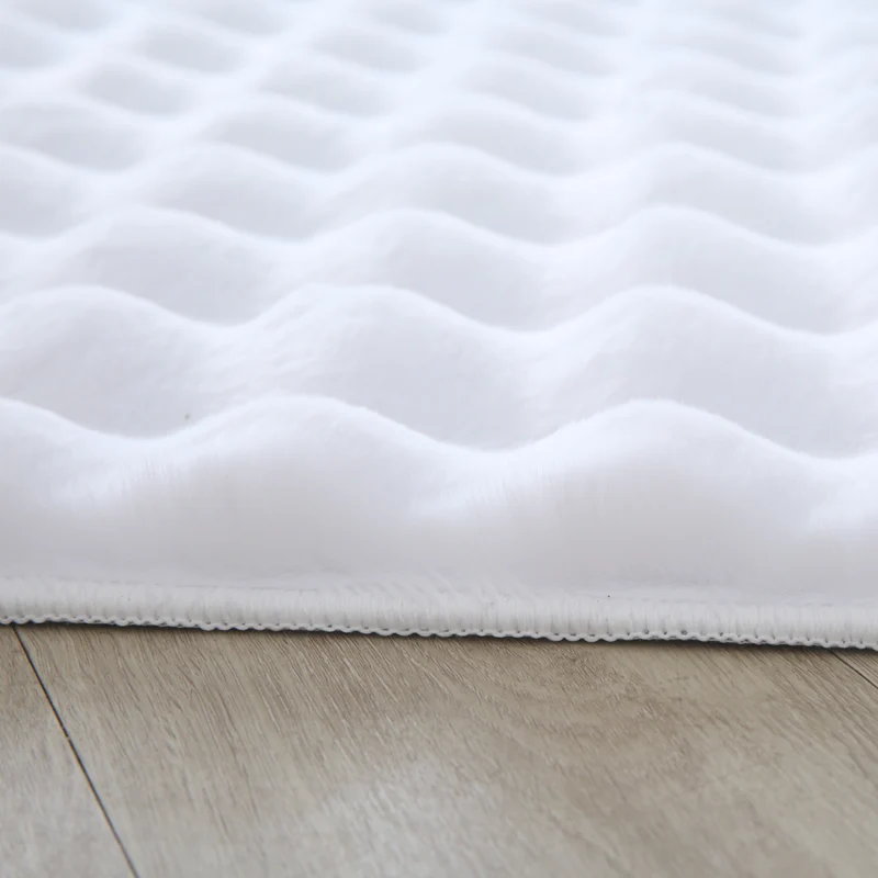 Hochflor-Teppich Einfarbig – Waschbar & Weich | Maschinenwaschbar bei 30°C