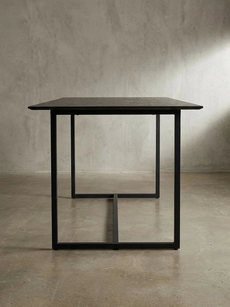 Esstisch Glas Keramik Marmoroptik Designer 180x90