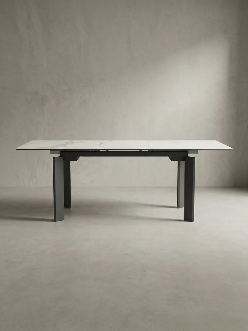 Esstisch Ausziehbar Keramik Glas Marmoroptik 180-240