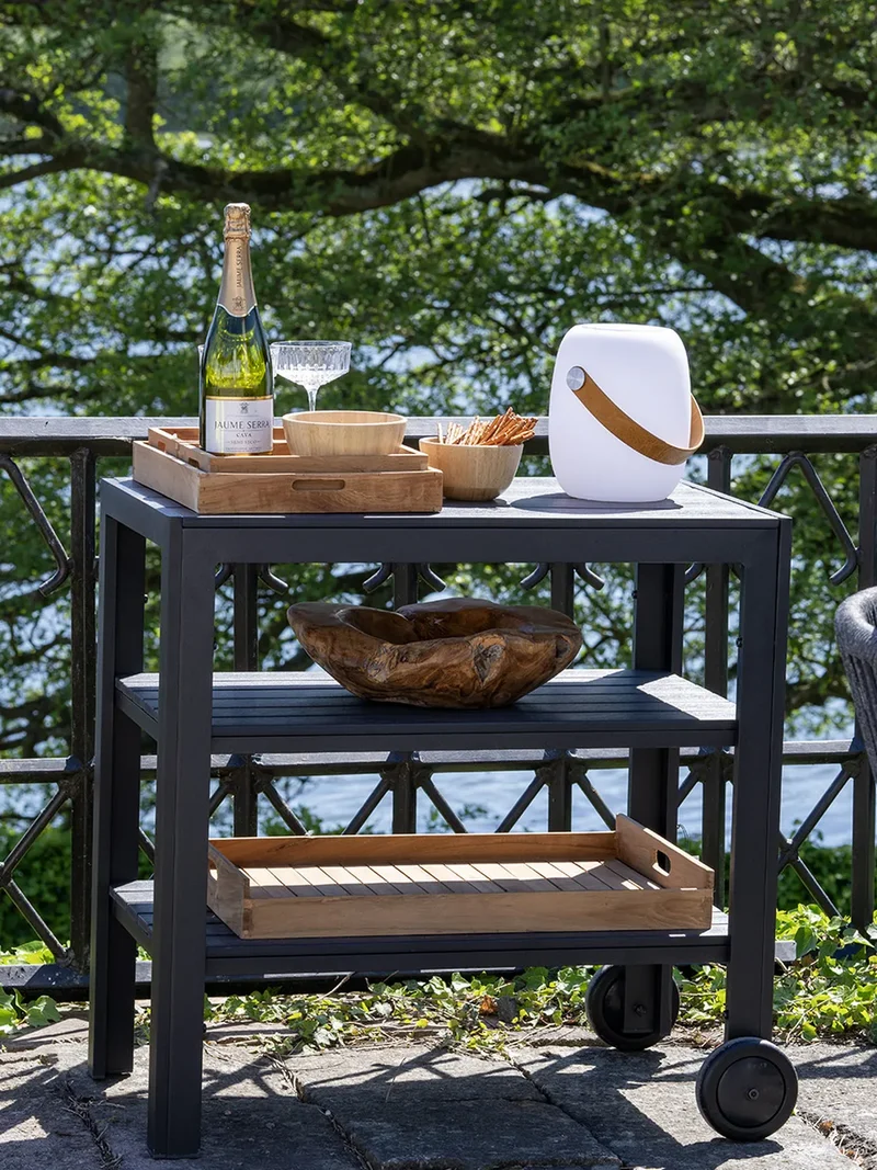Faro Tablett Teakholz, natur