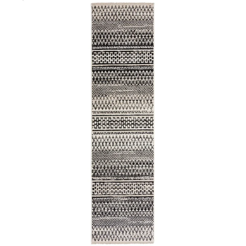 Teppich Streifen-Design, strapazierfähig