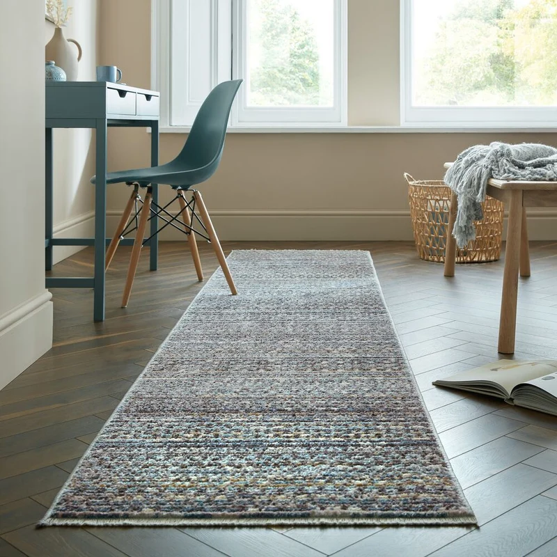 Teppich Streifen-Design, strapazierfähig