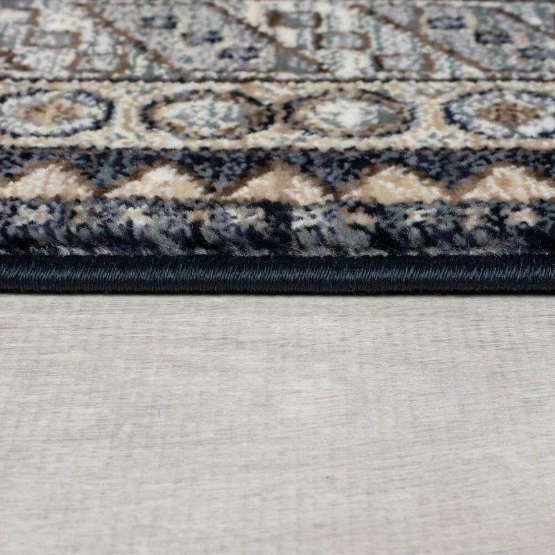 Kurzflor-Teppich Orientgeometrie · 100 % Polypropylen · 8 mm