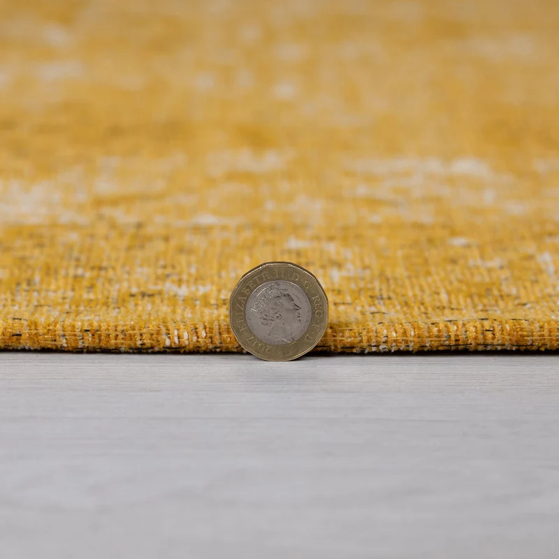 Flachgewebe-Teppich antik-orientalisch · 45 % Acryl · Vintage