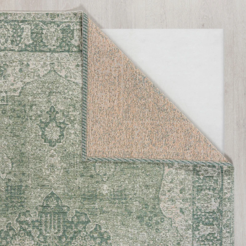 Flachgewebe-Teppich antik-orientalisch · 45 % Acryl · Vintage