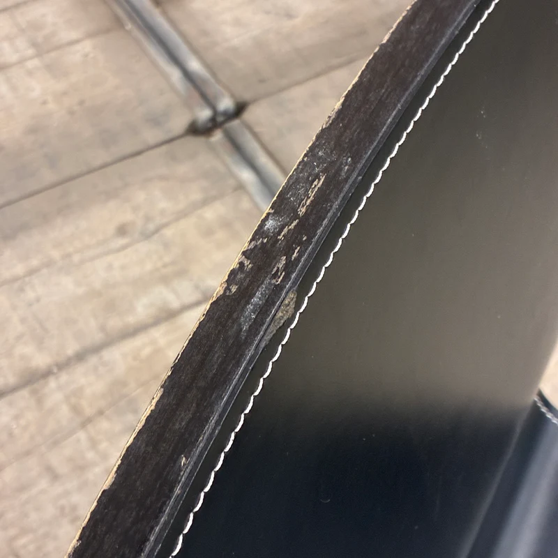 Esszimmerstuhl Schwarz Holz Chrom Konferenzstuhl Stuhl Gebraucht