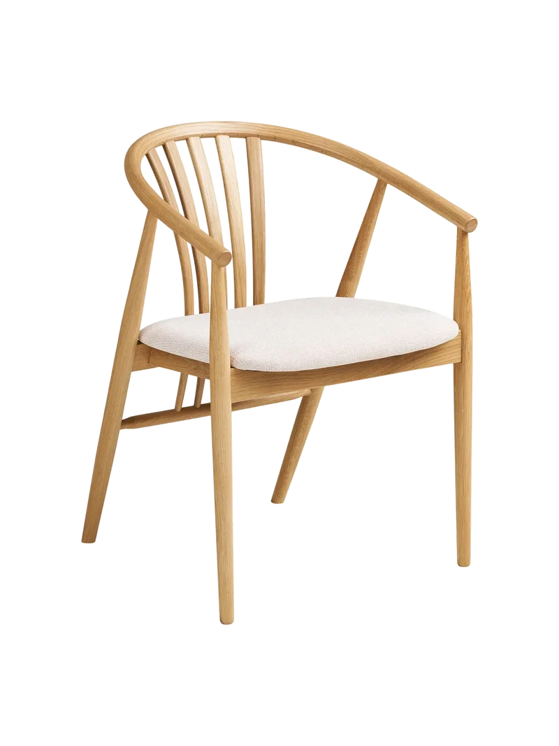Osaka & Agustin Esstisch-Set (Tisch + 6 Stühle)