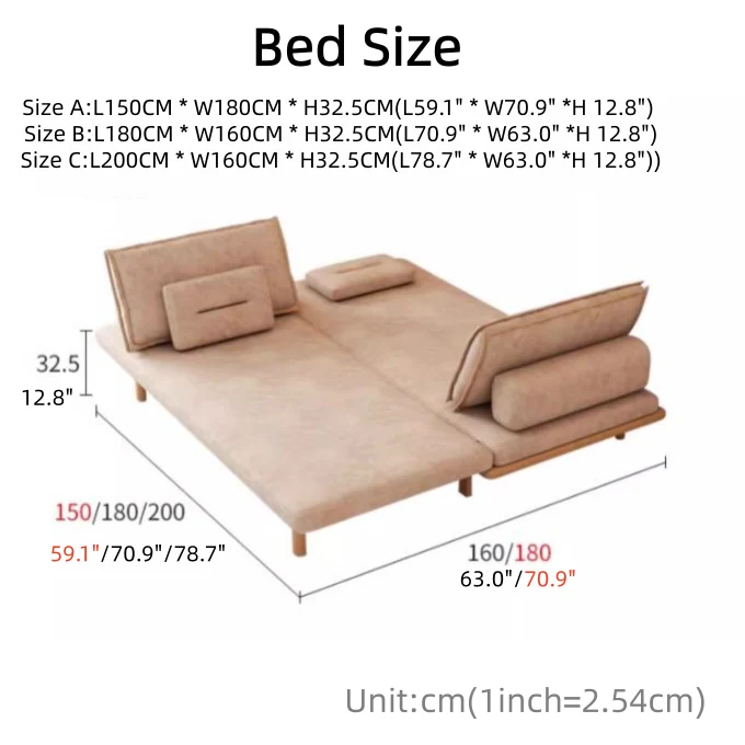 Ausziehbares Tatami-Schlafsofa