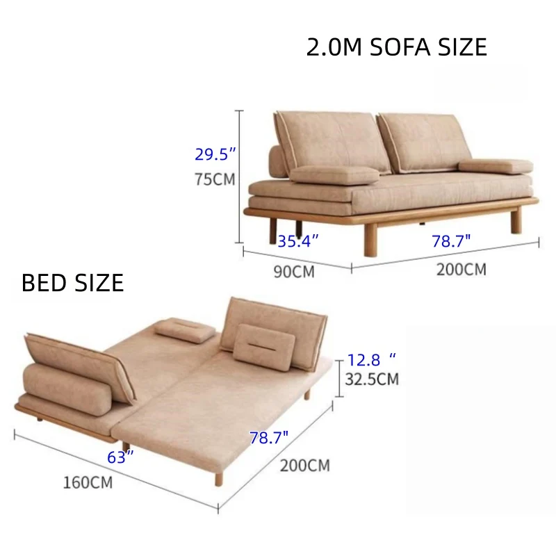 Ausziehbares Tatami-Schlafsofa