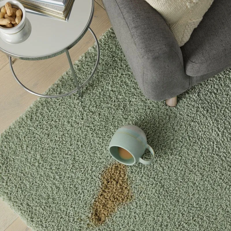 Hochflor-Teppich Flauschig · waschbar · 100 % recyceltes Polyester