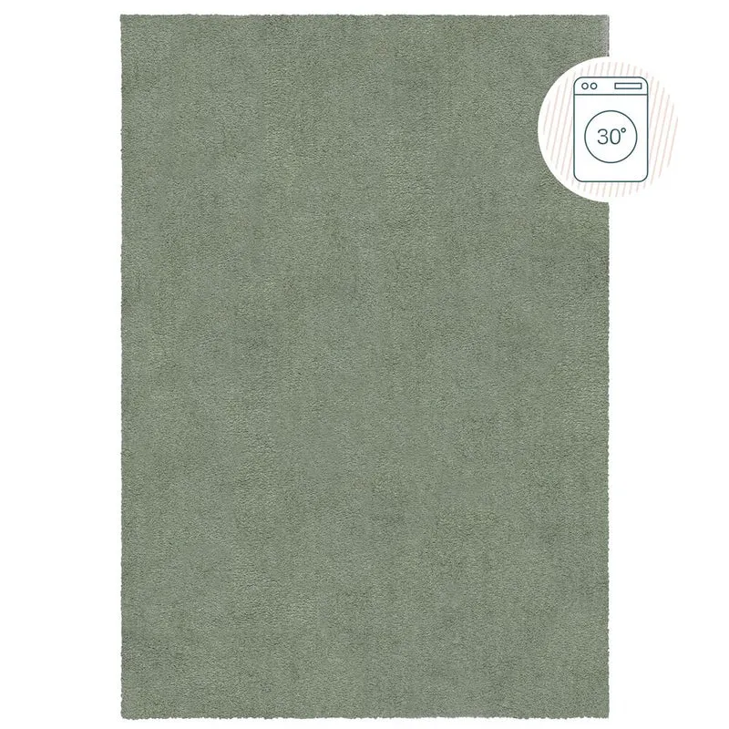 Hochflor-Teppich Flauschig · waschbar · 100 % recyceltes Polyester