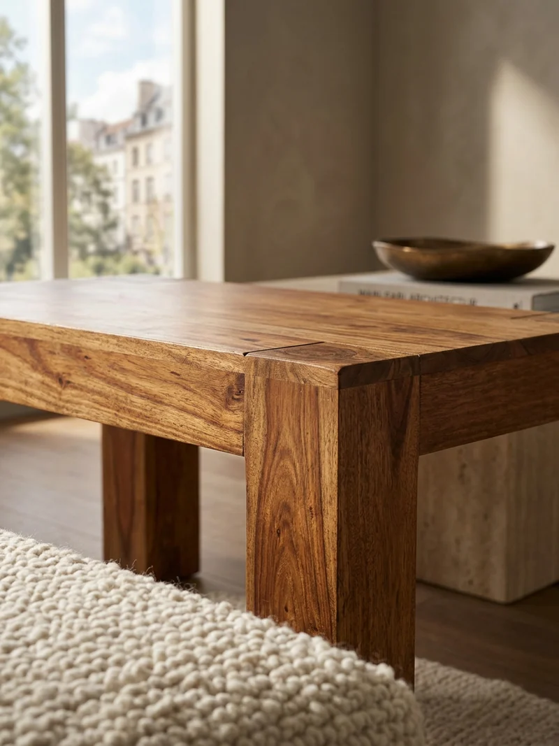 Sitzbank Massivholz Landhausstil handgefertigt
