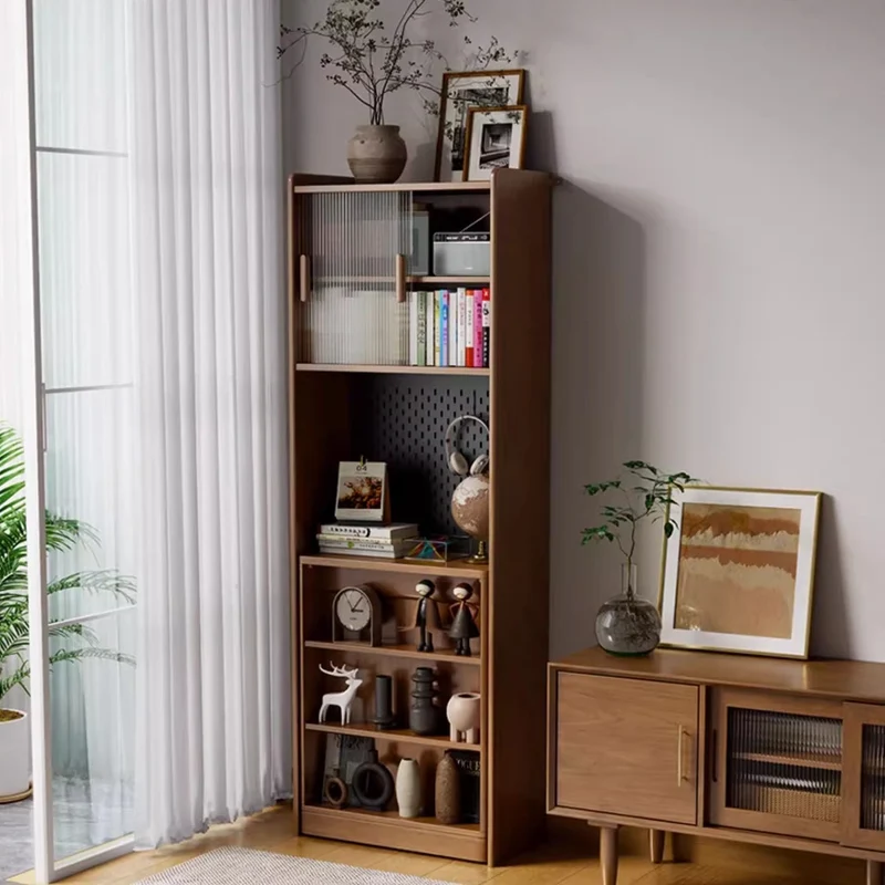 Platzsparender Klapptisch mit Vitrine