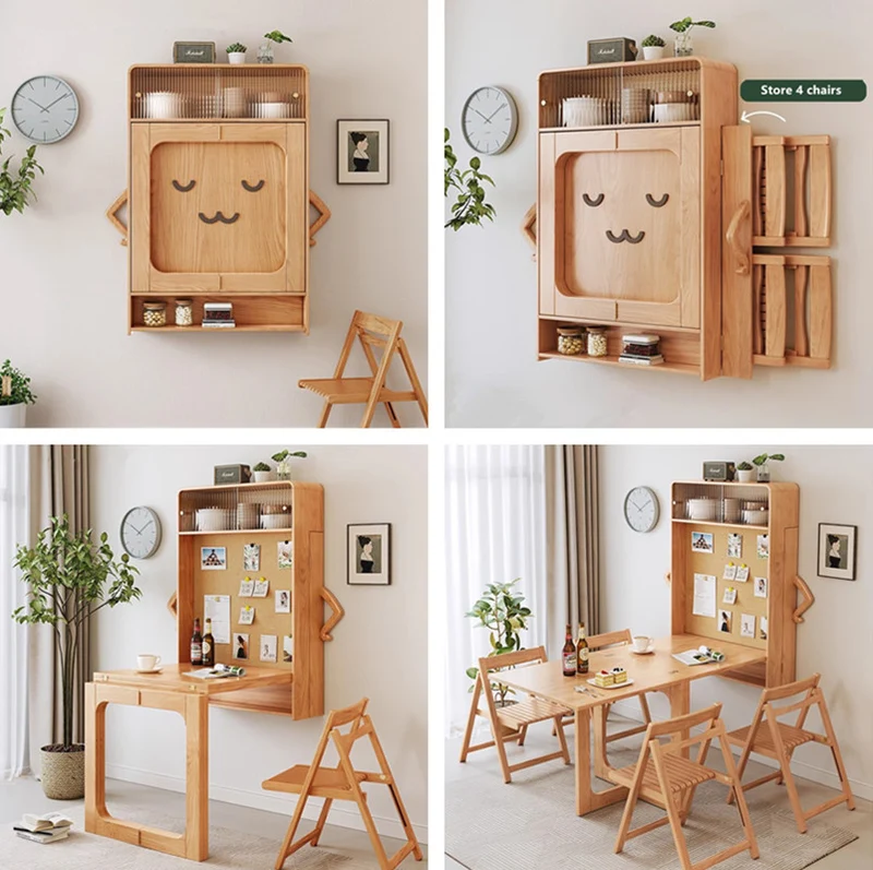 Wandmontierter Klapptisch