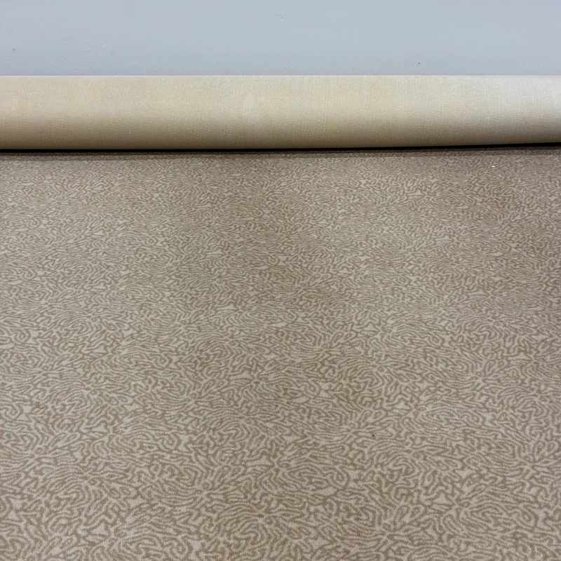 JAB Anstoetz Teppich 400x745cm Groß Beige Rot Bordüre Teppich Gebraucht