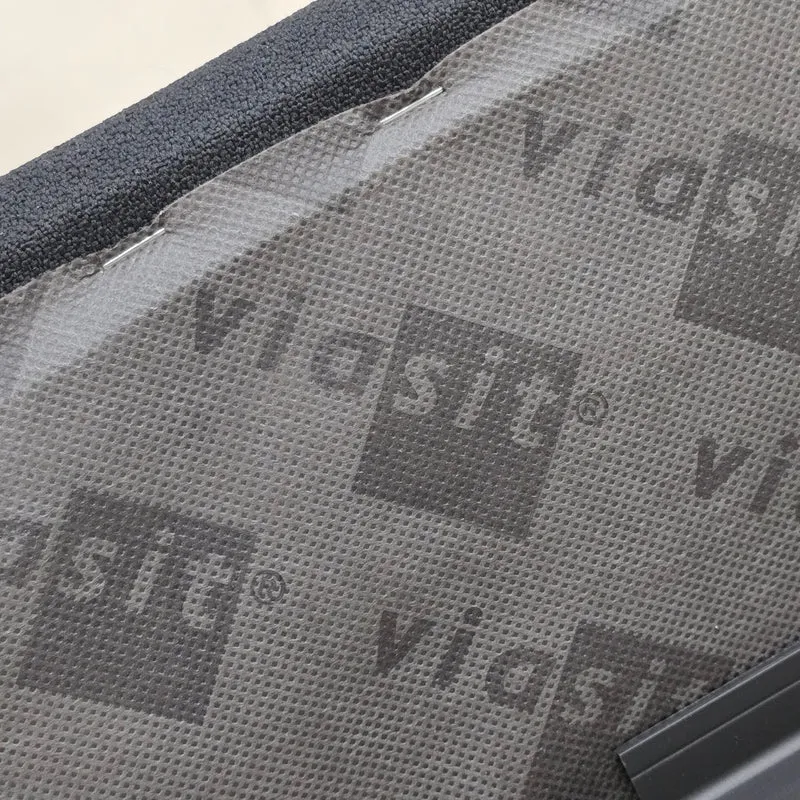 Viasit Freischwinger Bürostuhl Viasit Schwarz Stoff Metall Stuhl Gebraucht