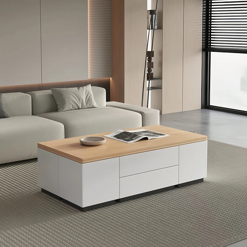 3-in-1-Multifunktions-Couchtisch mit platzsparendem Design
