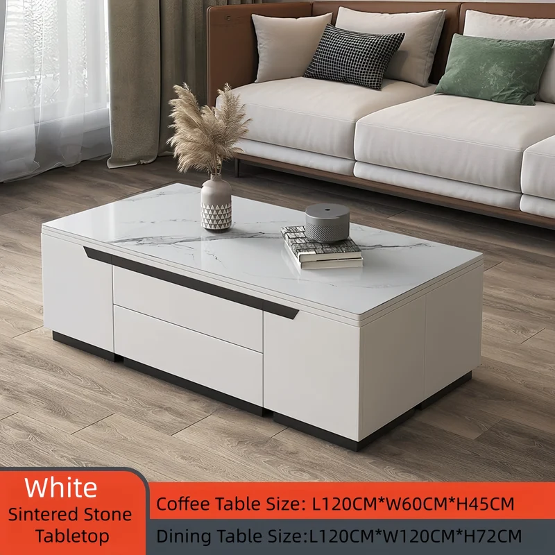 3-in-1-Multifunktions-Couchtisch mit platzsparendem Design