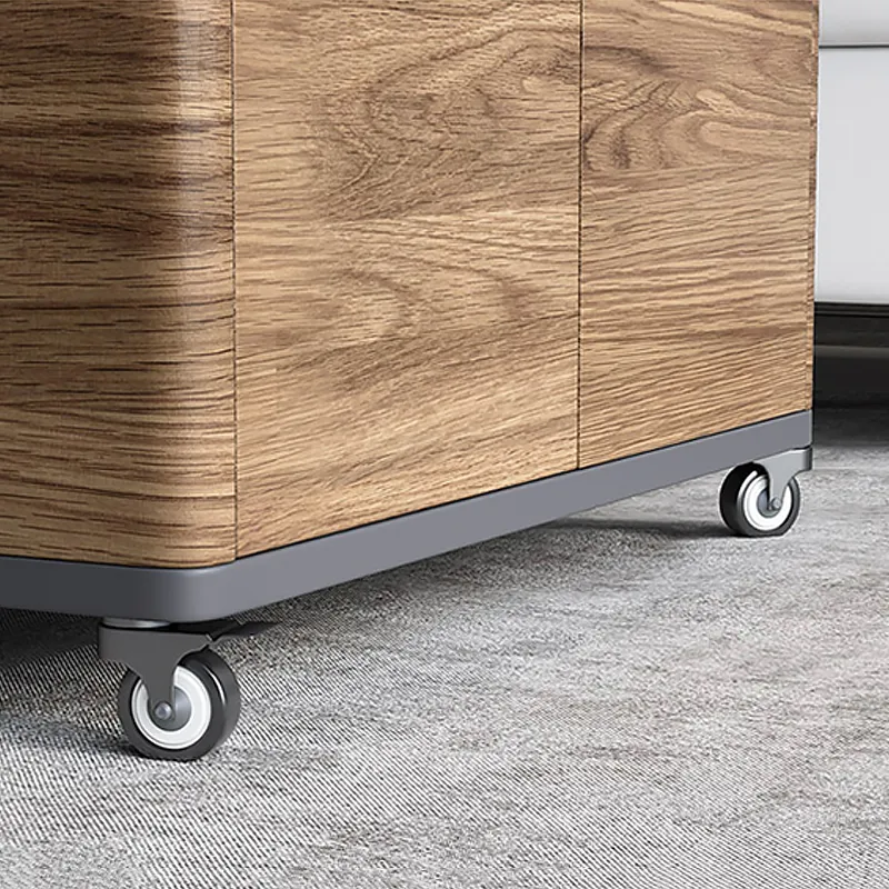 3-in-1-Klapp-Lift-Top-Multifunktions-Couchtisch mit Universalrädern