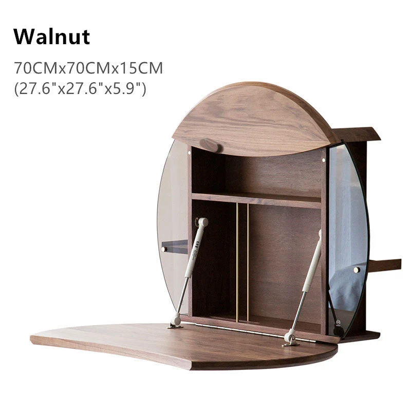 Wandmontierter, platzsparender Multifunktions-Schminktisch, Laptop-Schreibtisch