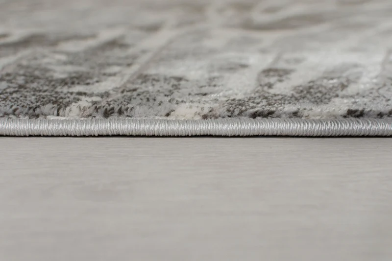 Strukturteppich Marmor-Abstrakt · 12 mm Flor · Gold/Silber