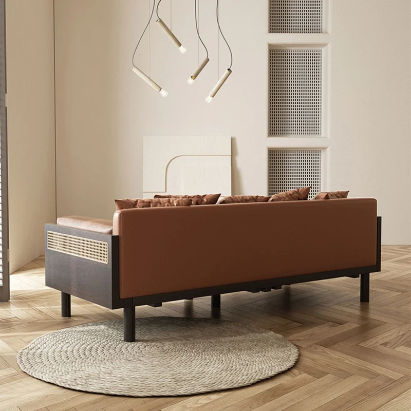 Janpandi ausziehbares Multifunktions-Schlafsofa mit Massivholzrahmen