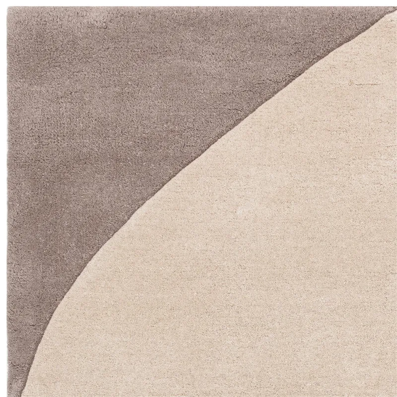 Teppich Wolle handgetuftet abstrakt Mid-Century multicolor