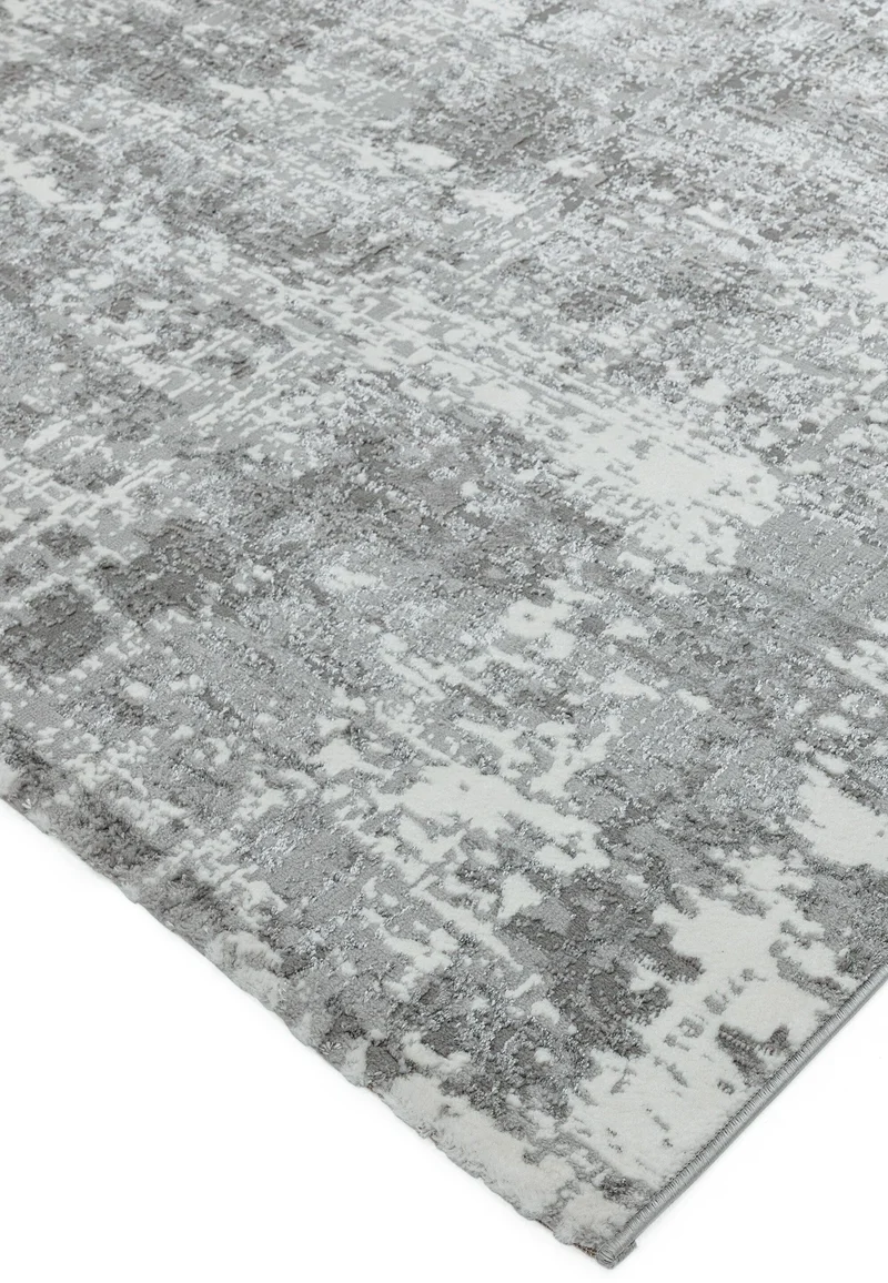 Teppich Velours mit Metallic-Glanz abstrakt robust pflegeleicht